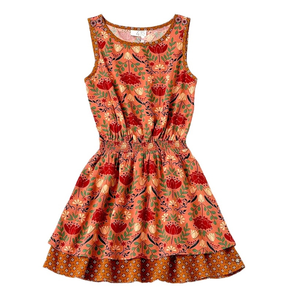 Matilda Jane dress sz 8 435 Brown Floral